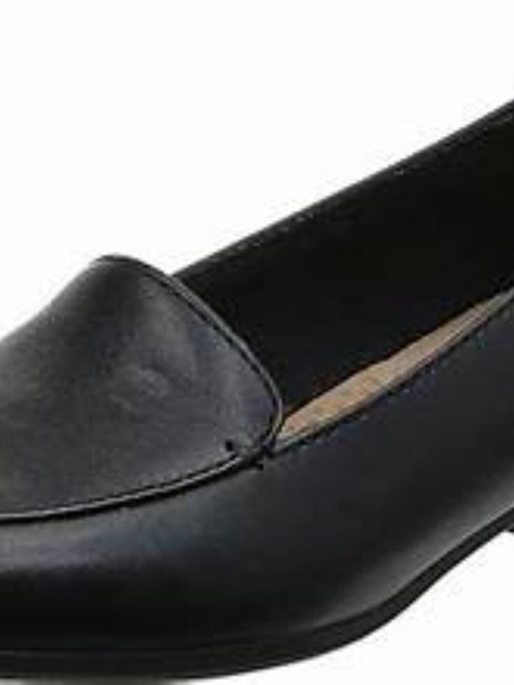 Clarks Black Loafers 9 WIDE